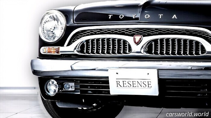 Questo bizzarro ritorno al passato ha celebrato la prima auto Toyota venduta in America / Carscoops